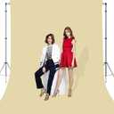 Tan Photo Backdrop for Photoshoot Tan Background for Photography Photo Backdrop Curtain for Party 8x10 FT