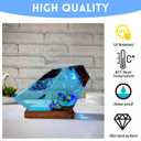 Epoxy Resin Kit, 4 Gallon Epoxy Resin Crystal Clear Not Yellowing No Bubble Self Leveling for DIY Molds Wood Jewelry Table Tops Bar Top Casting Coating Crafts Supplies Easy Mix 1:1 Ratio
