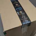 Slideep Freezer Baskets Storage Basket Organizers, Deep Wire Farmhouse Bins Container with Handles for Kitchen, Pantry, Cabinet, Car, Bathroom Pearl White, 4 Pack (9.5x15.75x7in)