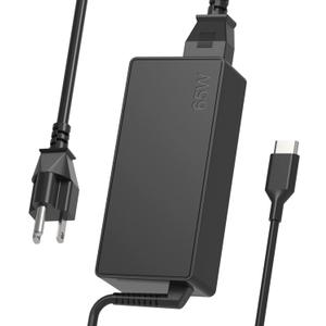 Universal USB Type C 65W 45W Laptop Charger Compatible with Lenovo Dell Hp Acer chromebook Asus Samsung Sony Computer Charger Fast Charging Type C AC Adapter Power Cord Supply