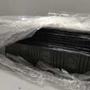 Tessco for you 30 Pack Disposable Plastic Litter Boxes for Cats Disposable Cat Litter Tray for Small Pets Kitten Travel, 16.7 x 10.5 x 3.4 Inches(Black)