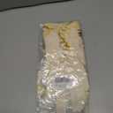 Artmag 24 Pcs Velvet Bows for Christmas Tree Rustic Bows Velvet Christmas Ornaments for Door Garland Wreath Gift Party Holiday Decoration (Width of 1 Inch,Beige)