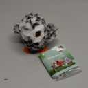 Potaroma Flapping Owl Cat Toys (No Flying), Lifelike Bird Chirp, Rechargeable Touch Activated Kitten Toy, Interactive Catnip Kicker Exercise Toys 4.0" for All Breeds