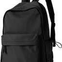 Black Backpack for Women College Cute Aesthetic Laptop Backpack Men Teacher Work Lightweight Casual Daypack Backpacks Anti theft Computer Gym Backpacks with Laptop Compartment