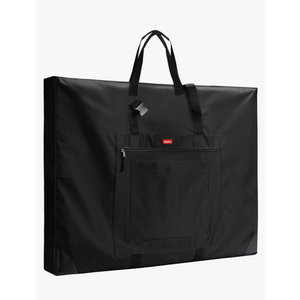 Nicpro Large Size Art Portfolio Case, Artist Portfolio Tote Bag with Leather Corners & Side Widening, Waterproof Storage Portfolio Folder with 3 Pockets for 20'' x 26'' Poster Canvas Sketching Drawing