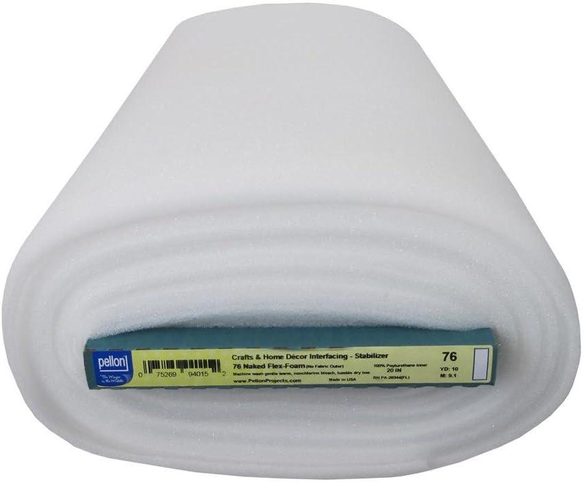 Pellon PEL76 Flex Form Naked Foam 20" X 10yd