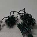 PREXTEX 200 Count Clear Christmas Tree Lights - 40 ft Warm Fairy String Lights with Green Wire - Indoor and Outdoor Mini Light for Christmas, Holiday Decorations, Trees, Fences, Patios and More