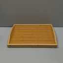 KKTONER Bamboo Bed Table Tray Breakfast Tray with Folding Legs Bed Tray for Eating and Laptop Serving Trays for Bedroom Snack Tray Bed Table Drawing Table (40)