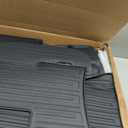 Floor Mats Set for 2022-2025 2026 Kia Carnival 8 Seats(Gas Only), All Weather TPE Backrest Mat Trunk Lower Well Mat Cargo Liner Door Sill Guards Accessories (Full Mats Set for Full Coverage)