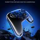 Compatible with Switch 2 Pro Controller Case, Hard Shell Protector Case Compatible with Switch 2 Pro Controller, Shock-Proof, Anti-Scratch, Water-Resistant Protective Cover