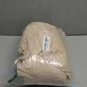 MILDLY Super Soft Duvet Cover - 100% Washed Microfiber Light Khaki Comforter Cover Set 3 Pieces with Zipper Closure & Corner Ties (No Comforter)