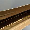 Gold Large 26" x 14" Kitchen Sink Grid,Sink Protector for Kitchen Sink,Stainless Steel Sink Rack with strainer,sink grate for Bottom of Sink,Rear Drain with Corner Radius,Stainless Steel
