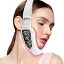 Double Chin and V-Shaped Face Device with 5 Modes & 12 Adjustable Intensities - Intelligent Electric V-Line Lifting Machine for Women