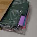 Extra Capacity Plastic Hanging File Folders,12 Pack Reinforced Expanding Hang Folder Letter Size,Accordian Pocket,Heavy Duty 2 Inch Expansion,Hanging Folder Organizer for Office Home,Assorted Colors