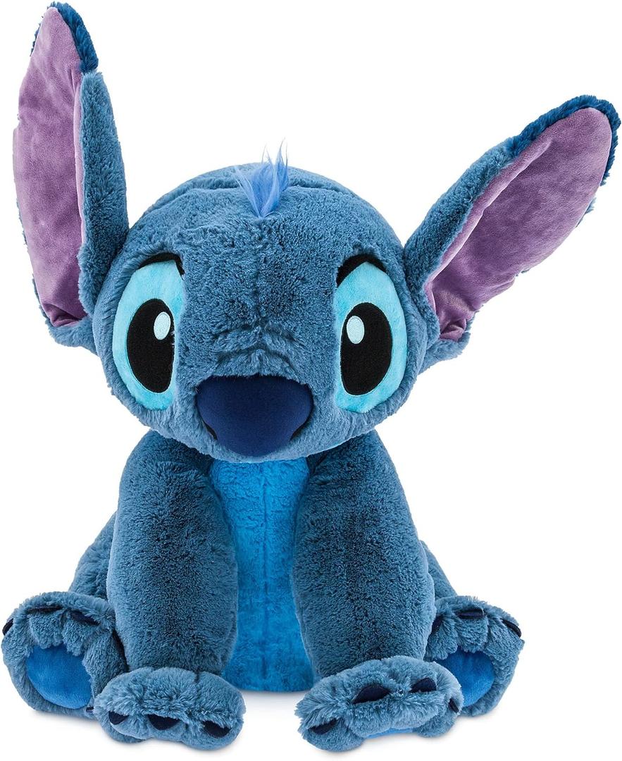 Disney Store Official Stitch Plush from Lilo & Stitch  Large 21 1/4 Inches, Soft & Cuddly Toy, Iconic Blue Alien, for Kids & Fans, Suitable for All Ages, Premium Quality