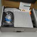 RTTWYYUU Matte Black Faucet Set Shower Head with Tub Spout and Handle System Square Wall Mount for Bathroom