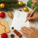 Christmas Cards With Envelopes & Matching Stickers, 20 Pack, 10 Personalized Designs, 4" X 6", Boxed Christmas Greeting Cards,Happy Holiday Xmas Card (vintage)