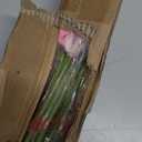 10 pc Artificial Plumeria Flowers with Stems,13inch Real Touch Lifelike Frangipani Fake Flower Bouquets for Home Office Wedding Engagement Party Spring Flowers Decor (White+Pink)