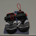 Kurgo Blaze Dog Boots - Protects Paws in All Seasons - Breathable Fabric - Water Resistant Dog Shoes - Dual Ankle Closure - Reflective Dog Boots - Includes 2 Shoes - Chili Red/Black - L