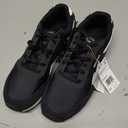 Reebok Women's Glide Low Sneaker, Washed Black/Black/Vintage Chalk, Size 8.5