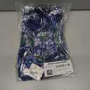 3 x Amazon Essentials Women's High Waist Swim Bottom (Available in Plus Size) (Medium, Deep Blue Paisley)