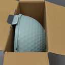 COOK WITH COLOR Mixing Bowls with Lids - 12 Piece Plastic Nesting Bowls Set includes 6 Prep Bowls and 6 Lids, Microwave Safe Mixing Bowl Set, Mint Embossed