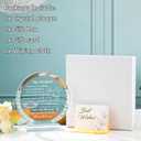 Gifts for Husband from Wife Crystal Husband Plaque To My Husband Keepsake Romantic Anniversary Birthday Christmas Valentine's Day Father's Day Gifts for Him (15 YXGL Husbad)