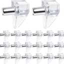 5mm Shelf Pegs for Shelves Cabinet Shelf Support Pegs Metal Shelving Pins for Bookshelf Furniture Kitchen Closet Heavy Duty Pegs Bracket for Shelves in Cabinet Metal Shelf Clips 50Pcs
