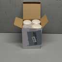 Boao 100 Set 5 oz Ice Cream Cups with Spoons Disposable Paper Sundae Dessert Bowls Summer Party Supplies (Confetti Style)