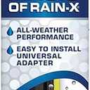 Rain-X 5079275-2 Latitude 2-In-1 Water Repellent Wiper Blades, 18 Inch Windshield Wipers (Pack Of 1), Automotive Replacement Windshield Wiper Blades With Patented Repellency Formula