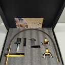 Head Spa Water Circulation Equipment, Portable Shampoo Bowl Waterfall Head Spa, Gold, Fits Shampoo Bowl for Salon and Beauty Salon