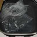 COOK WITH COLOR Electric Skillet - 12" x 12" Ceramic Nonstick Pan, PFAS-Free, 1400W, Tempered Glass Lid, Variable Temperature, Removable Heating Probe, Cool-Touch Handles, Sand (Greige)