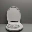 Brondell Bidet Toilet Seat Non-Electric Swash Seat, Fits Round Toilets, White  Dual Nozzle System, Ambient Water Temperature  Bidet with Easy Installation