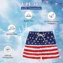 Komorebi Boys Swim Trunks with Compression Liner Swim Shorts Kids Quick Dry UPF 50+ Bathing Suit Boys' Swimwear 8-16T