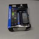 Motorola Solutions, Portable FRS, T802, Talkabout, Two-Way Radios Waterproof IP54 Walkie Talkie Emergency Preparedness, Rechargable, 22 Channel, 35 Mile, Black W/Blue, 2 Pack
