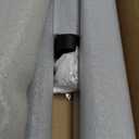 15ft Bat House Pole, 1.9in Diameter Heavy-Duty Galvanized Steel Outdoor Purple Martin Bird House Pole with Ground Socket, Including Bat House Installation Bracket, Black