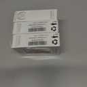 3 x Transparent Cigarette Case for King Size 85mm, Holds 20 Cigarettes,Stylish with Gold Powder Design(Red)