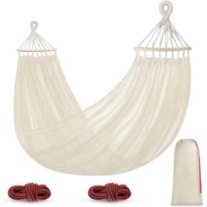 Outerman Camping Hammock,290 * 150cm(Max 550lb) Breathable Durable Portable Hammocks with Accessories, Perfect for Outdoor/Indoor Patio Backyard etc.