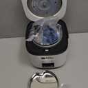 Rice Robot Personal Rice Cooker, PFAS-free, Nonstick. 1 Quart Capacity, with Stainless Steel Steamer Tray, Measuring Cups, Recipe Book with 60 Recipes, and Serving Spoon, As Seen On TV (2-Cup (Uncooked) | 4-Cup Cooked)