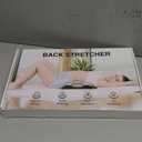 Back Stretcher for Lower Back Pain Relief, Adjustable Lumbar Traction Device, Ergonomic Spine Board with Acupressure Points, Back Massager for Spinal Decompression and Scoliosis