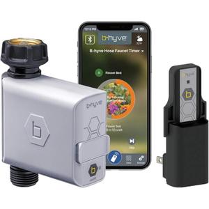 Orbit B-hyve Smart Hose Watering Timer with Wi-Fi Hub - One Outlet Timer for Lawn & Garden - App Controlled Wi-Fi System - Adjustable Watering Schedule - 21004