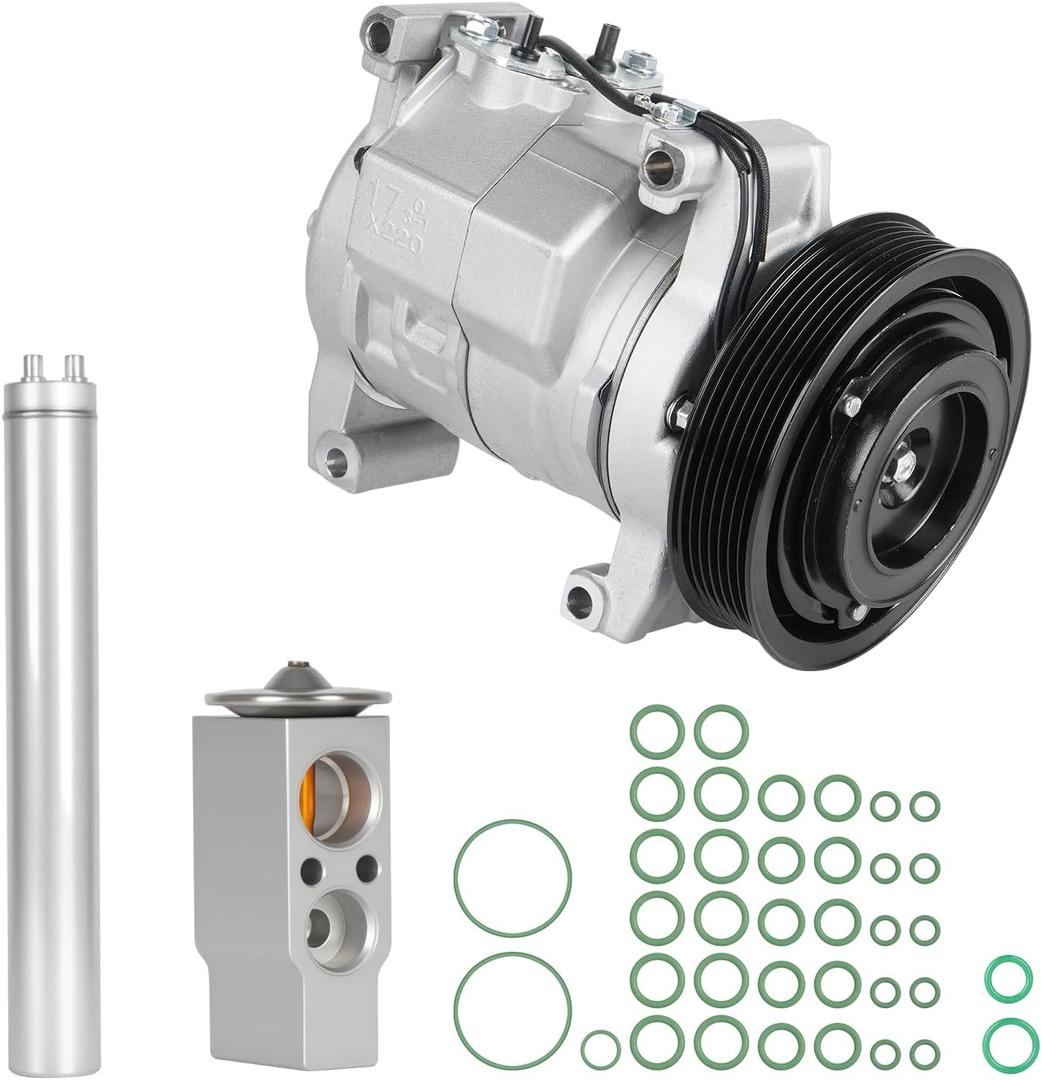 Air Conditioning Compressor & AC Repair Kits for Honda Accord 2.4 2.4L L4 2003 2004 2005 2006 2007 03 04 05 06 07