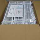 Over The Door Pantry Organizer9-Tier Over The Door Organizer with Adjustable BasketMetal Hanging Pantry Organizers and Storage for Kitchen, Back of Door Seasoning Rack (White)