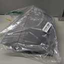 Mesh Bag with Handles, Collapsible Laundry Basket, Foldable Laundry Bag, Breathable Folding Beach Bag,Space-saving Travel Tote Bags (2, Grey)