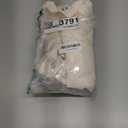 Cream Boho Woven Fabric Shower Curtain, 72 x 72 Tufted Chevron Textured Striped Modern Farmhouse Minimalist Cloth Curtain for Bathroom