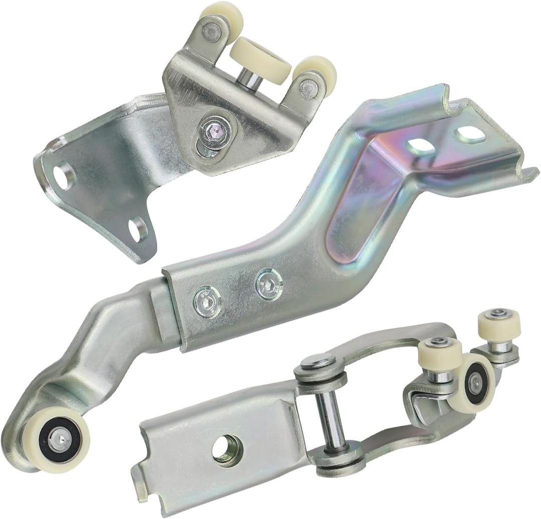 Right Sliding Door Roller Kit Upper & Middle & Lower Compatible with 1995-2006 Mercedes Sprinter 03-06 Dodge Freightliner Sprinter 2500 3500 Replaces 9017601047 9017601347 9017600128