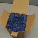 Kevin Textile 2 Packs Blue Decorative Throw Pillow Covers 22x22 Inch for Living Room Couch Bed Sofa Soft Striped Corduroy Square Cushion Case 55x55 cm Rustic Farmhouse Boho Home Decor