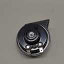 Car Horn 12V Super Loud Electric Waterproof High Low Daul Tone Fit for Any 12 Volt Vehicles Auto Replacement Universal Horn Kit (Black)