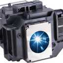 EWO'S ELP54 Replacement Projector Lamp Bulb for Epson ELPLP54/ELPLP58 Powerlite Home Cinema 705HD S7 S9 X9 S8 X7 EX31 EX51 EX71 EX5200 EX7200 EX3200 S10 H310A H311A H331A H368A H369A H376A Projectors