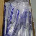 100 Pack Disposable 5ml/cc Lab Syringes with 22Ga 1.25 Inch Needle Luer Lock, Individually Sealed Packed
